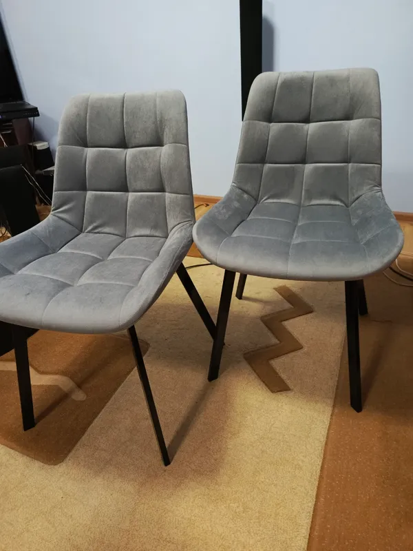 Комплект стульев крутящихся Форт 2 шт розовый (hl 41) / 1П белый каркас фото покупателя 78