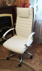 Компьютерное кресло Spike белое фото покупателя 1