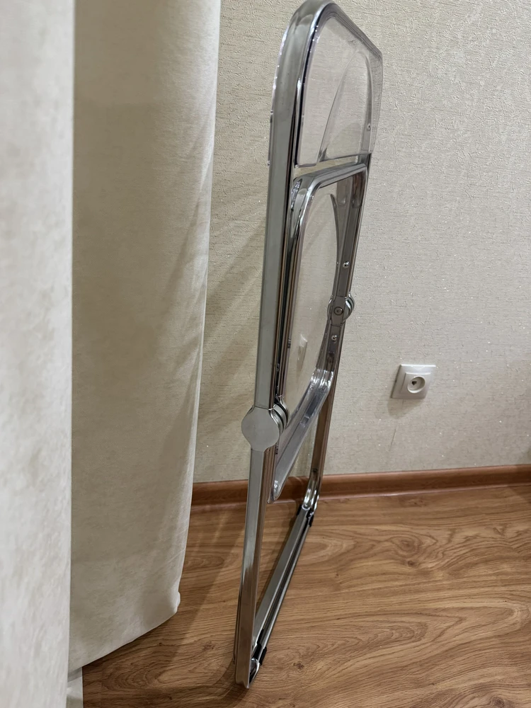 Пластиковый стул Fold складной clear фото покупателя 20