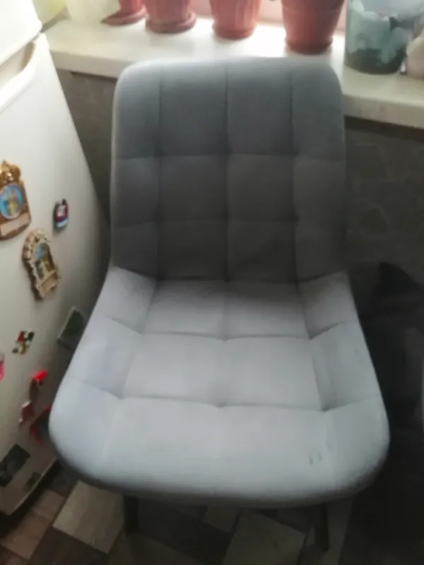 Комплект стульев крутящихся Форт 2 шт розовый (hl 41) / 1П белый каркас фото покупателя 141