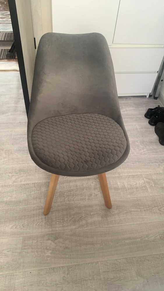 Стул Bonuss blue / wooden legs фото покупателя 3