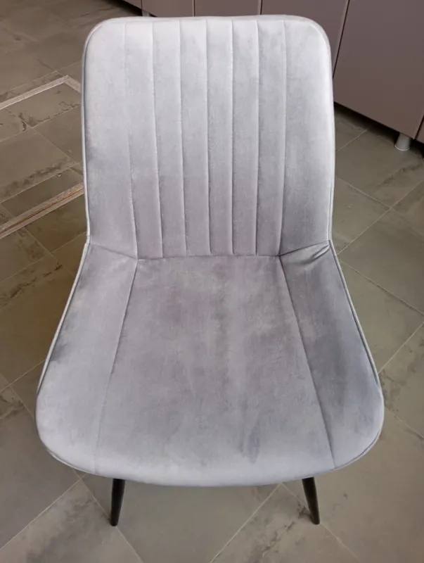 Стул на металлокаркасе Седа К velvet lux 76 / черный фото покупателя 38