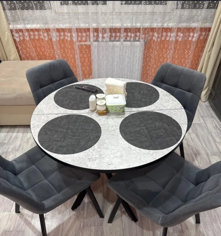 Комплект стульев крутящихся Форт 2 шт розовый (hl 41) / 1П белый каркас фото покупателя 114