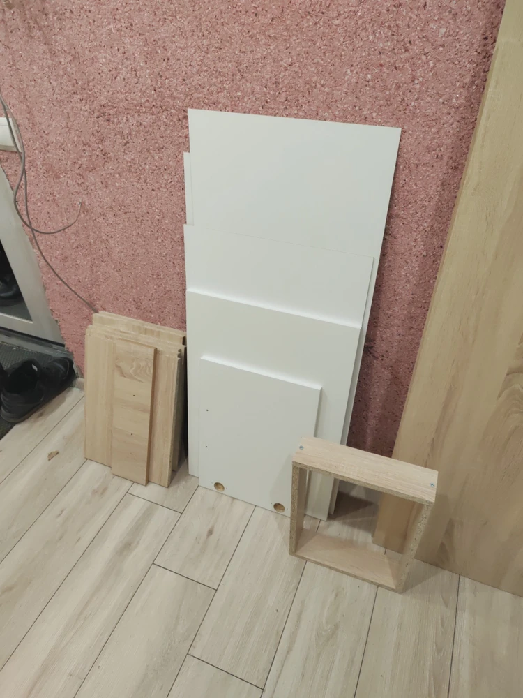 Готовая прихожая Пети дуб сонома / белый фото покупателя 8