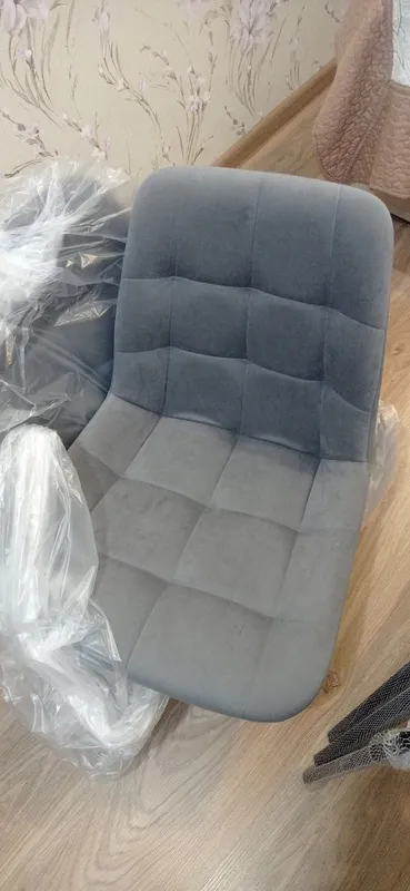 Комплект стульев крутящихся Форт 2 шт розовый (hl 41) / 1П белый каркас фото покупателя 51