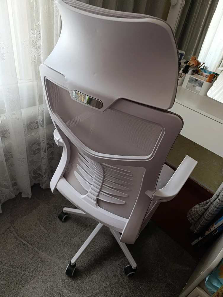 Компьютерное кресло Montana light gray / white фото покупателя 8