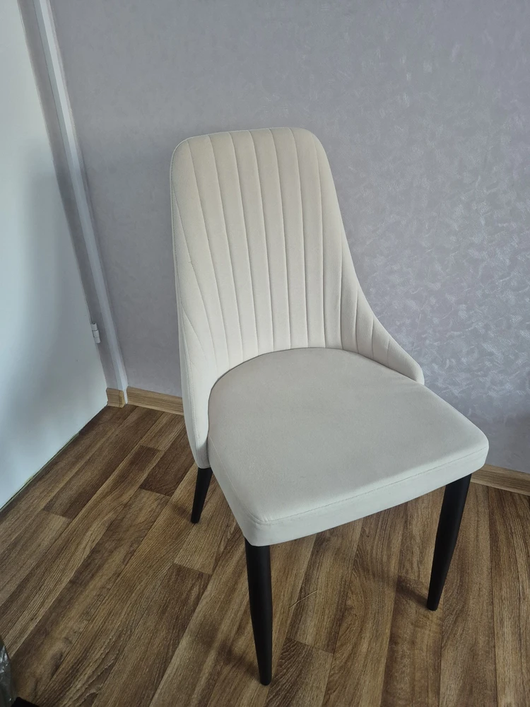 Стул на металлокаркасе Kora wine red / black фото покупателя 28