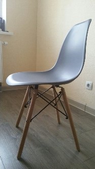 Пластиковый стул Eames PC-015 желтый фото покупателя 511