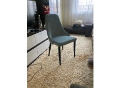 Стул на металлокаркасе Kora green / black фото покупателя 171