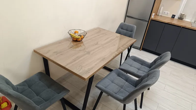 Комплект стульев Стронг 4 шт темно-серый / черный фото покупателя 169