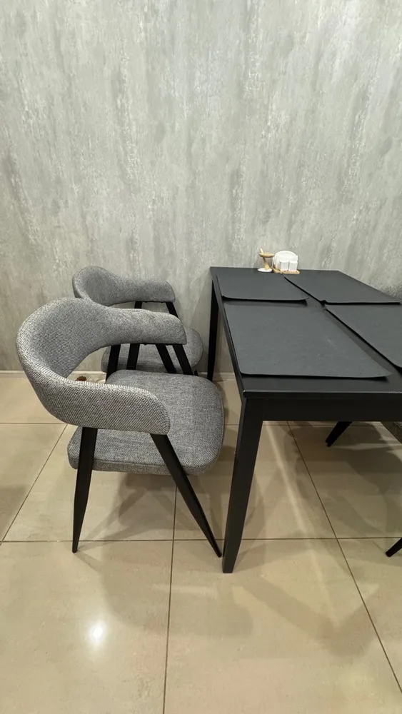 Стул на металлокаркасе Twin brown / black фото покупателя 16