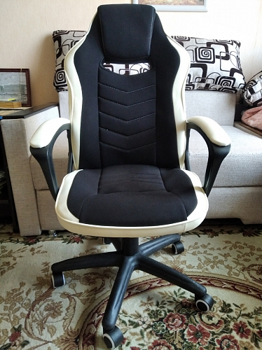 Компьютерное кресло Gamer черное / серое фото покупателя 21