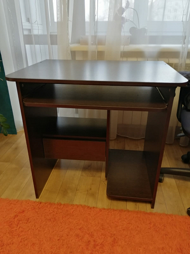 Стол компьютерный КСТ-10.1 бетон фото покупателя 21