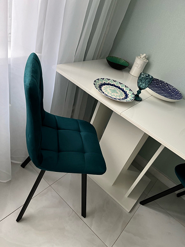 Комплект стульев Чилли 2 шт бежевый / черный фото покупателя 1266