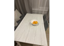 Стол Лота Лофт 140 25 мм юта / белый матовый фото покупателя 670