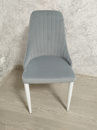 Стул на металлокаркасе Kora gray / black фото покупателя 11