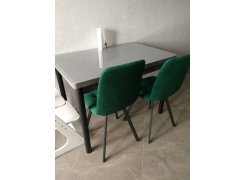 Стул на металлокаркасе Чилли горчичный / белый фото покупателя 195