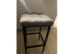 Барный стул Лофт кожзам d1 / черный матовый фото покупателя 180