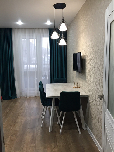 Стул на металлокаркасе Чилли бирюзовый / черный фото покупателя 1460