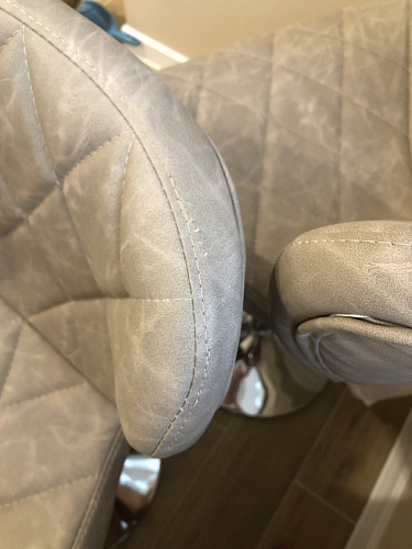 Барный стул Porch grey fabric фото покупателя 8