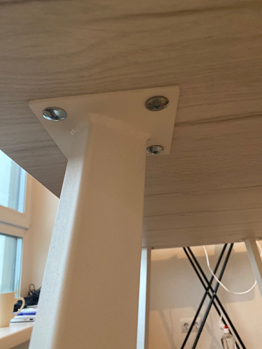 Стол Тринити Лофт 120 25 мм черный матовый / юта фото покупателя 153