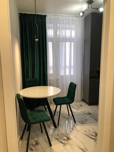 Стул на металлокаркасе Чилли К кирпичный / черный фото покупателя 86