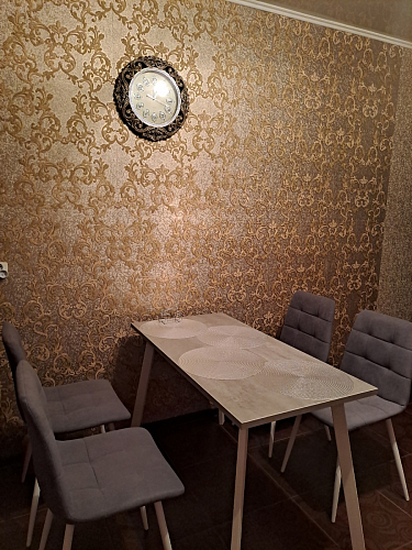 Стол Тринити Лофт 120 32 мм бетон / черный матовый фото покупателя 342