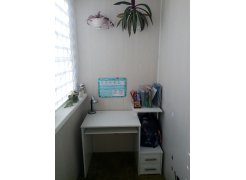 Компьютерный стол Джаз-24 левый белый фото покупателя 69