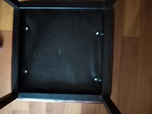 Барный стул Лофт микровелюр катания блэк / черный матовый фото покупателя 284