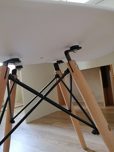 Пластиковый стул Eames PC-015 желтый фото покупателя 358