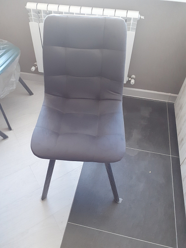 Стул на металлокаркасе Чилли зеленый / черный фото покупателя 1164