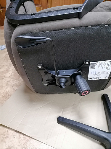 Компьютерное кресло Comfort Lux/Комфорт Люкс черный фото покупателя 122