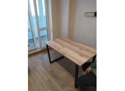 Стол Лота Лофт 120 25 мм сабия / черный матовый фото покупателя 478