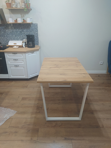 Стол раскладной Лота Лофт 120 25 мм юта / черный матовый фото покупателя 183