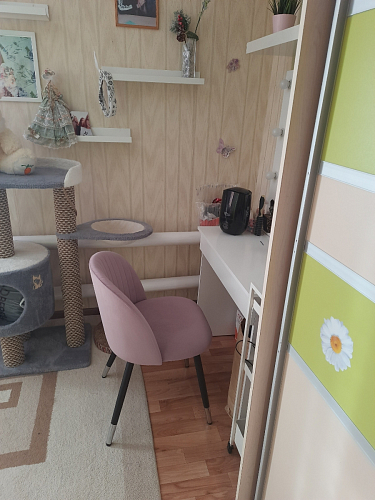 Стул на металлокаркасе Gabi wine red / black фото покупателя 492