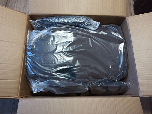 Компьютерное кресло Driver/Драйвер кожзам черный / ткань черный фото покупателя 50