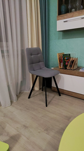 Стул на металлокаркасе Чилли бежевый / белый каркас фото покупателя 1238