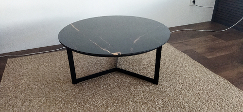 Журнальный столик Роб D-700 белый мрамор фото покупателя 1