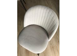 Стул на металлокаркасе Gabi 1 light purple / black фото покупателя 667