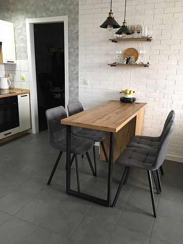 Комплект стульев Чилли 2 шт бежевый / черный фото покупателя 996