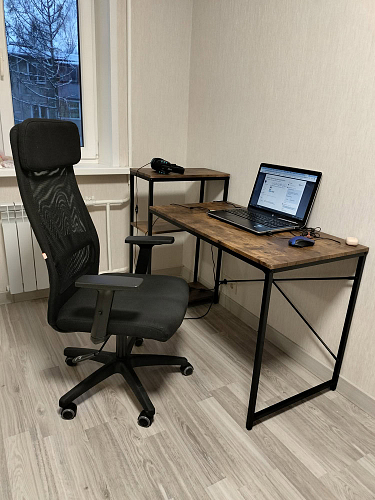 Компьютерное кресло Profit коричневое / черное фото покупателя 8