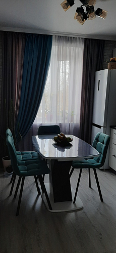 Стул на металлокаркасе Чилли синий / белый фото покупателя 1212