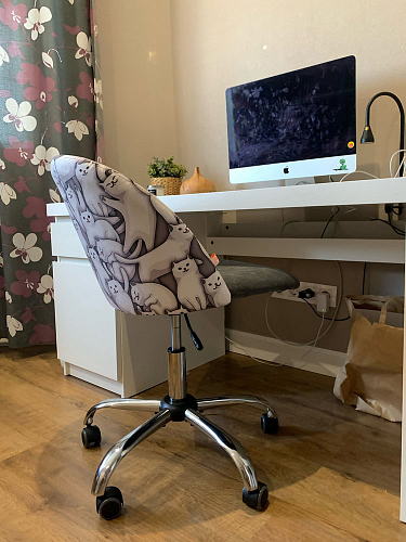 Компьютерное кресло Melody бирюзовое фото покупателя 218