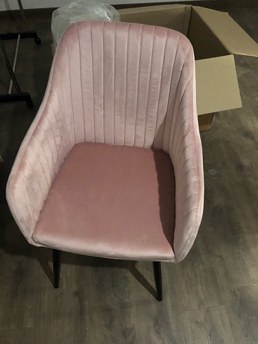 Стул на металлокаркасе Slam dark beige фото покупателя 44