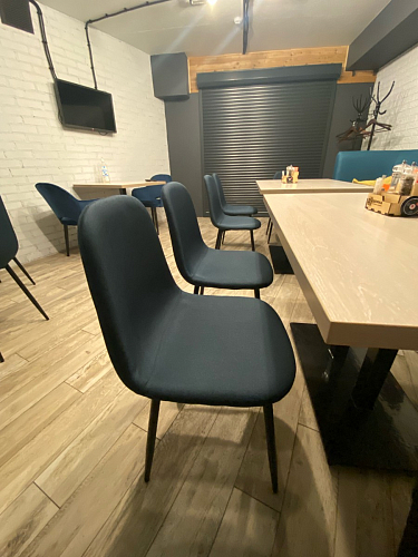 Стул на металлокаркасе Lilu pink / black фото покупателя 20