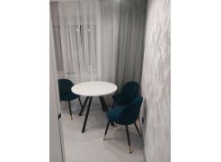 Стул на металлокаркасе Gabi 1 light purple / black фото покупателя 406