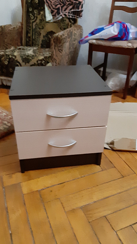 Тумба прикроватная Кэт — 7 венге / дуб белфорд фото покупателя 4