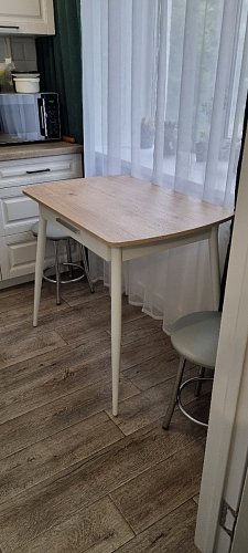 Стол Ревари эврика / белый фото покупателя 3