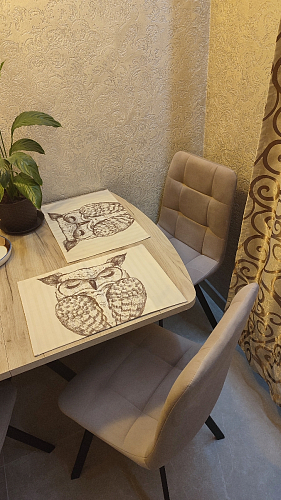 Стул на металлокаркасе Чилли черный / зеленый фото покупателя 1476