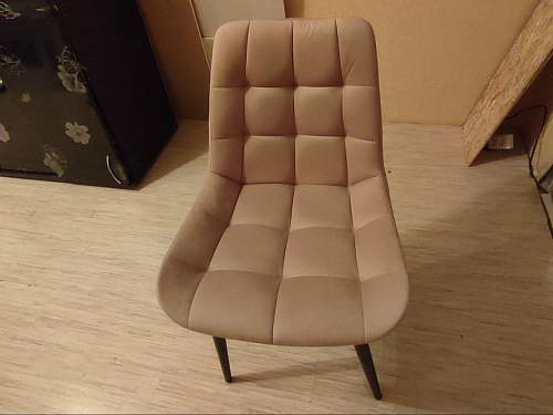 Стул на металлокаркасе Челси К бирюзовый / черный фото покупателя 93